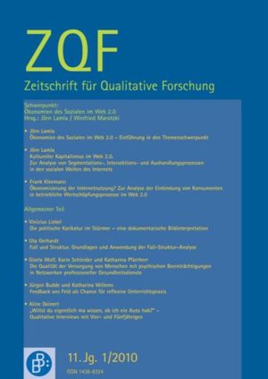 ZQF 1-2010 | Ökonomien des Sozialen im Web 2.0