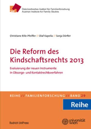 Reihe – Familienforschung – Schriftenreihe des Österreichischen Instituts für Familienforschung (ÖIF)