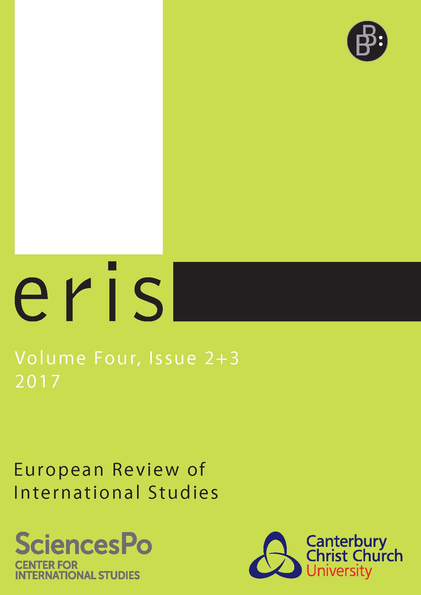 Heft 2+3-2017 | ERIS - European Review of International Studies