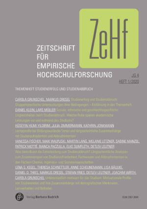 ZeHf 1-2020 | Studienerfolg und Studienabbruch