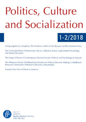 PCS – Politics, Culture and Socialization 1+2-2018: Free Contributions